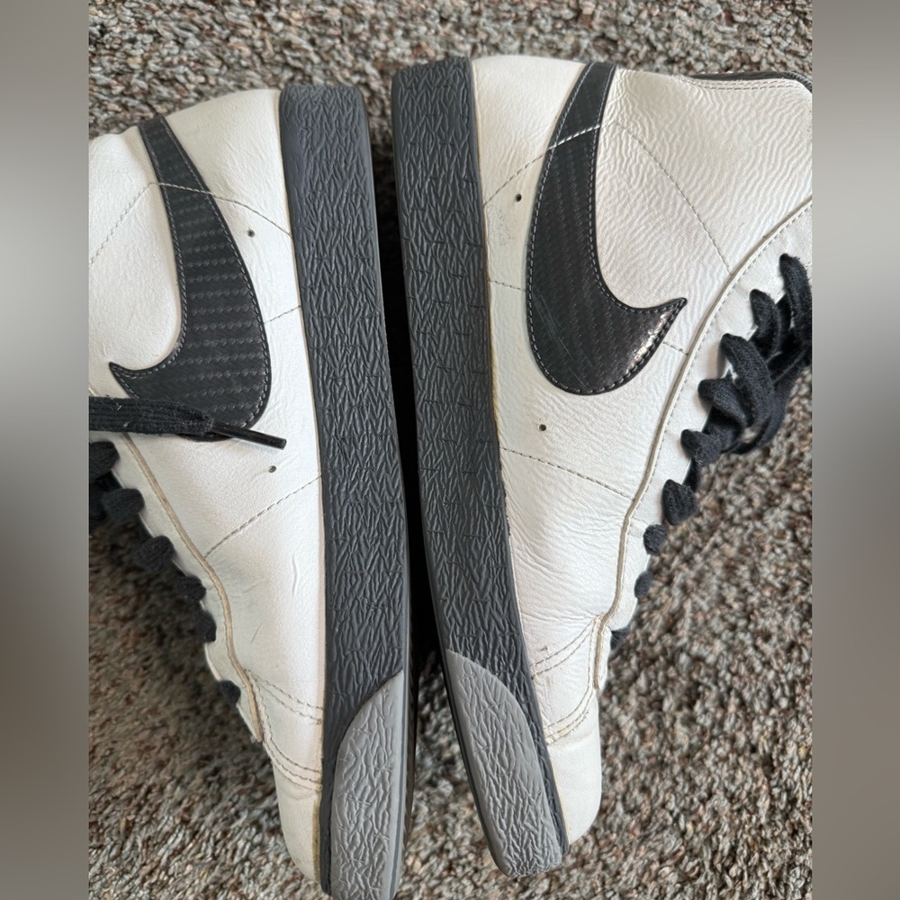 Nike Blazer Mid GS 'White Anthracite' (318705-105) size 6.5Y - Picture 7 of 16